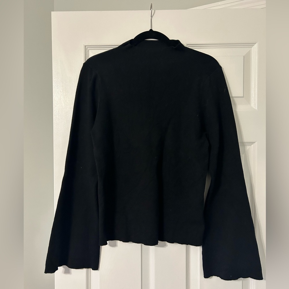 The Arlowe Bell-Sleeve Sweater by Maeve